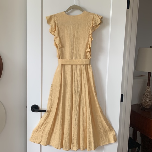 REFORMATION LINEN DRESS - Picture 7 of 13